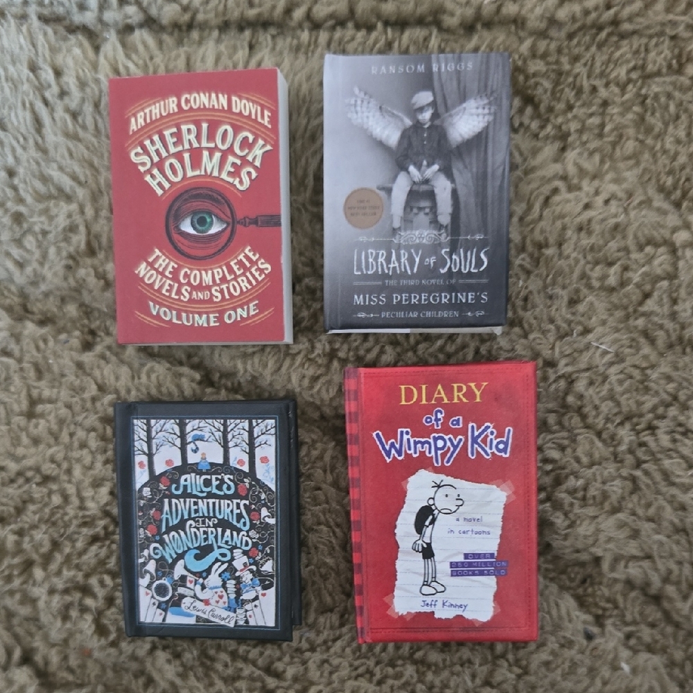 Set of Four Mini Brands Books Series 1